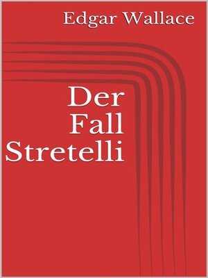 cover image of Der Fall Stretelli